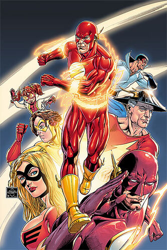 The Flash Rebirth-6 Cover-3 Teaser
