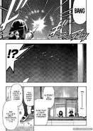 Najimi Ajimu (Medaka Box) destroying a star.