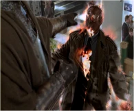 Judge.png (300 KB) The Judge (Buffy the Vampire Slayer) is able to incinerate any being with "humanity," more specifically an emotional capacity; only truly evil beings are immune.