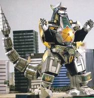 Dragon Caesar (Kyoryu Sentai Zyuranger)/Dragonzord (Mighty Morphin Power Rangers)