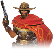 McCree (Overwatch) is a master gunman and can shoot his enemies dead at such quick speed.