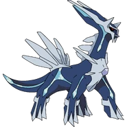 Dialga (Pokémon) has absolute power over time, being able to reduce, accelerate/stop time, travel to the past and future, and distort time on a godlike scale.