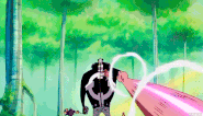 Kuma's deflects.gif (2.25 MB) Bartholomew Kuma (One Piece) using Puni/Squish,...