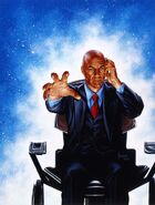 Professor Charles Xavier (Marvel Comics), though largely peaceful, is powerful enough to make the Earth's government, the Phoenix Force, and even Galactus dread him.