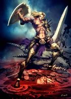 Gram (Norse Mythology) is the legendary sword of Nibelungenlied, described by Odin to be finer than any blades, being used by Siegfried to slay the Dragon Fafnir.