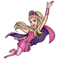 Princess Kara/Super Sparkle (Barbie in Princess Power)