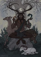 Cernunnos99blviw.jpg (136 KB) Cernunnos (Celtic Folklore/Mythology), God of nature, fertility, animals, wealth, life, and death.