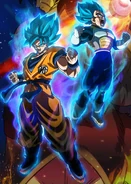 DBSB SSJB Goku and Vegeta
