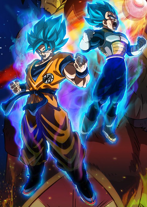 DBSB SSJB Goku and Vegeta