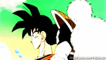 Goku dodging