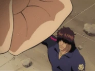 GruaTirar.gif (4.5 MB) Yatsura "Chad" Sado (Bleach) possesses a remarkable amount of strength for a human.
