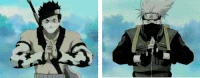 Kakashi (Naruto) Sharingan hand seal.gif (724 KB) Living up to his nickname The Copy Ninja, Kakashi Hatake's (Naruto) Sharingan could simultaneously replicate Zabuza Momochi's movements instantly.