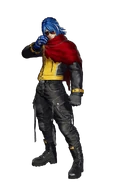 Kofxvkrohnennewrender.png (290 KB) K9999/Krohnen McDougall (The King of Fighters) is one of many clones of Kyo Kusanagi, more specifically the 9,999th one.