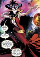 Perpetua (DC Comics) can absorb massive amounts of energy to fuel her powers.