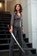 Cordelia Chase (Buffy the Vampire Slayer/Angel) is a skilled swordswoman.