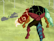 Kevin 11 (Ben 10) possesses Stinkfly's wings...
