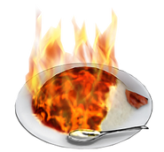 Superspicy Curry (Super Smash Bros. series) is a dish that, should anyone ingest it, causes them to spit fire uncontrollably.