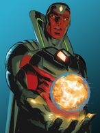 The Vision (Marvel Comics) thanks being created by Ultron has immense strength...
