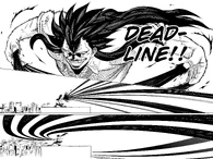 Victor's Deadline Undead Unluck.png (1.56 MB) Victor (Undead Unluck) firing Deadline, a stream of blood and condenses it into a massive slashing attack.