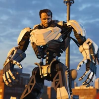 Hammerhead (Insomniac’s Spider-Man) replaced his entire body with the Project Olympus armor.