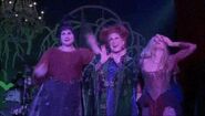 Winifred Sanderson (Hocus Pocus) cast a spell that made every adult in the town "dance until they died" (though it was thankfully reversed before said deaths could occur)