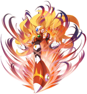 Awakened Zero.png (3.29 MB) Zero (Mega Man X) being corrupted by high concentrations of the Maverick Virus.