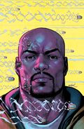Luke Cage (Marvel Comics) is a human mutate with powers such as Superhuman Strength, Enhanced Speed, Unbreakable Skin etc. from using the Super Soldier Serum.