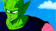 Nappa (Dragon Ball Z) can surprise Piccolo moments before he can fully see him.
