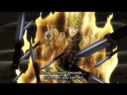 -HD- ジョジョ • JoJo- Stardust Crusaders - DIO's epic knives throw versus Jotaro