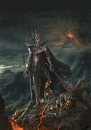 Sauron (The Lord of the Rings), the Enemy of the Free Peoples of Middle-Earth and Dark Lord of Mordor.