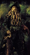 Davy Jones's (Pirates of the Caribbean) tentacle beard and left index finger are use as extra arms, a deadly weapon, or hold objects like the key to the Dead Man's Chest. After Jack sliced some off, his tentacles can also move on their own to go back to him and presumably reattach themselves to him after they are cut off.