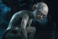 Gollum (Lord of the Rings) was once a Hobbit named Sméagol but degenerated into a hideous monster over a course of 500 years due to his evil thoughts, actions and the influence of the One Ring.