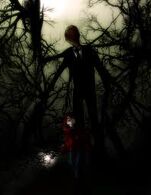 Slender Man (Creepypasta) can transform people into anything, including animals and even inanimate objects. Additionally, this ability covers not only creatures but also attacks made against it. For example, he turned attacks from Zalgo into numerous blue butterflies.