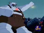The Lunar Locket (Xiaolin Showdown) is used by Raksha the Snowman to cause an ice age by generating endless eclipse.