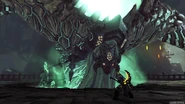 The Wailing Host (Darksiders) can draw power from the Well of Souls that it is connected to.