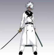 Toshiro Hitsugaya (Bleach) under the control of Giselle Gewelle after being zombified.