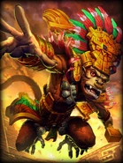 Hun Batz (SMITE) The Howler Monkey God.