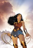 Diana of Themyscira (DC Comics) thanks to being blessed by the gods and in later continuity being the daughter of Zeus has absoute strength...