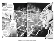 Using their head sensors, Guyver Units (Guyver) can sense electromagnetic fields outside of their direct line of physical sight