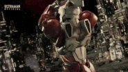 Jean-Bot (Ultraman series) uses his Battle Shield capable of transforming into the Battle Axe to perform Killer Windmill.
