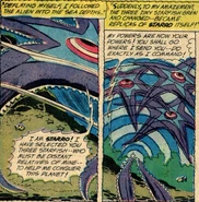 ...are able to transform other simpler lifeforms, such as earthen Asteroidea, into superpowered agents with all of their traits and abilities to act on the collectives behalf.