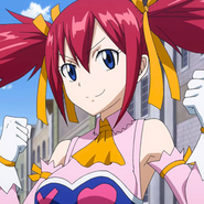 Chelia Blendy (Fairy Tail) Is a Sky God Slayer, bestowed with the power to heal from injuries and the power to kill a god.