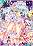 Confetti (Valkyrie Crusade) can create and manipulate sugar candy.