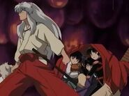 The Fire-Rat Robe (InuYasha) grants enhanced protection to InuYasha and his allies.