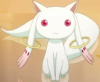 Kyubey.jpg (61 KB) Kyubey (Puella Magi Madoka Magica) is a being known as an Incubator which is a being capable of giving contracts for the price of one's soul in return, they get one wish.