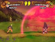 Itachi Uchiha (Naruto) using Tsukuyomi Mode.