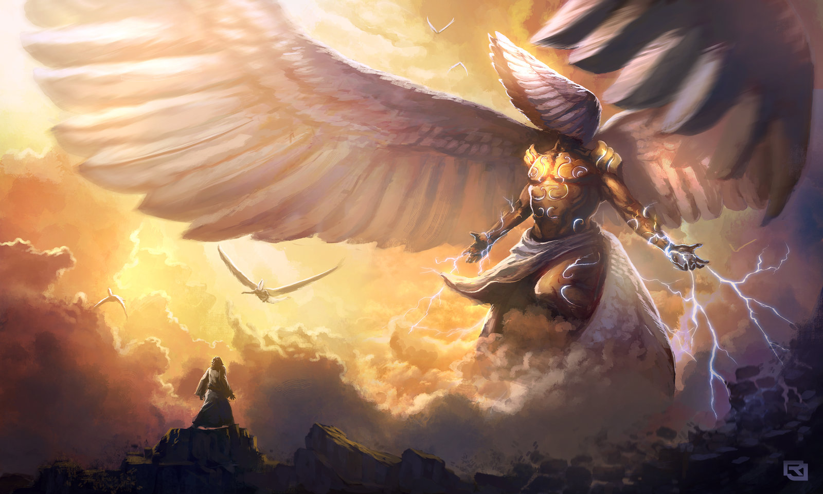 seraphim fantasy art