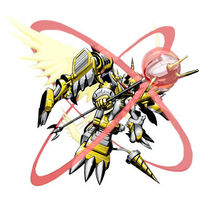 Shoutmon X7 Superior Mode (Digimon) has every power known to the digiverse.