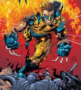 Wolverine (Marvel Comics) possesses adamantium-laced bone claws that can slice through virtually anything.