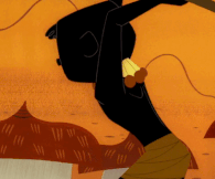 The African Prince (Samurai Jack) like the rest of his tribe is skilled in the art of stick fighting and his skill was great enough to match Jack in their childhood.